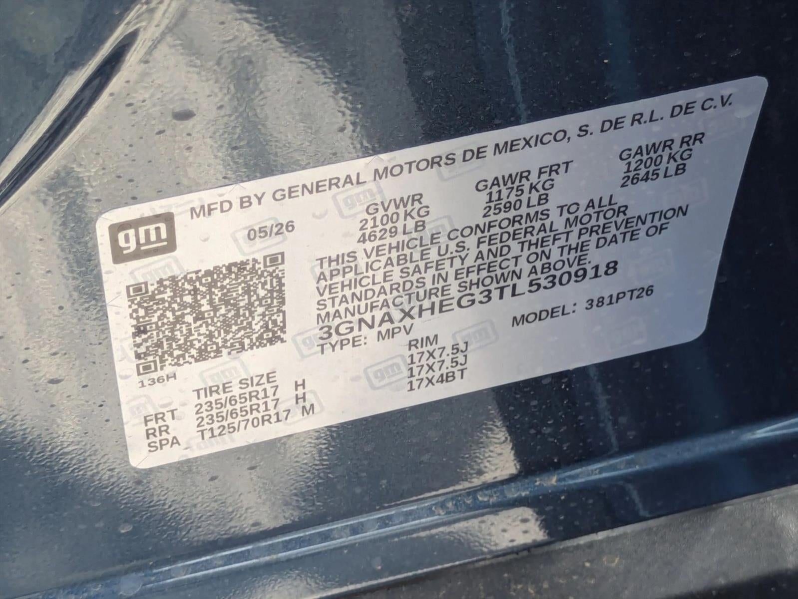 2026 Chevrolet Equinox LT