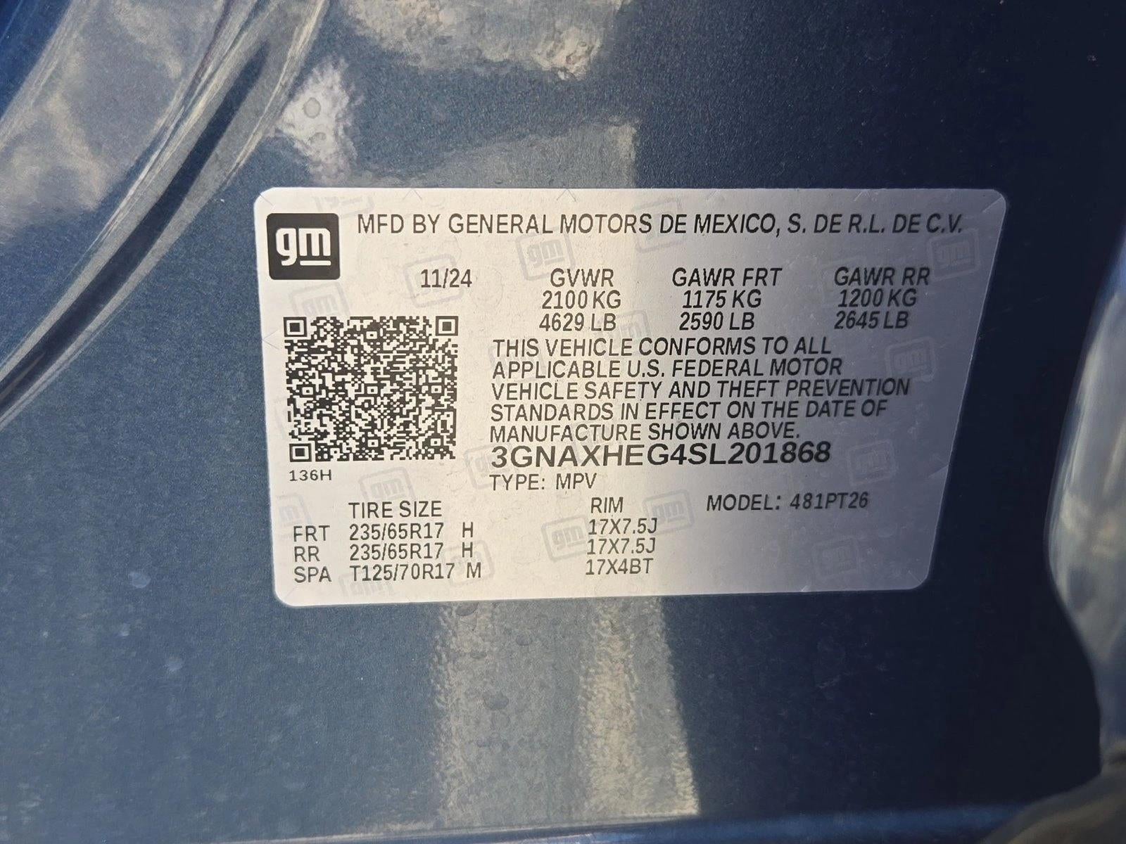 2025 Chevrolet Equinox LT