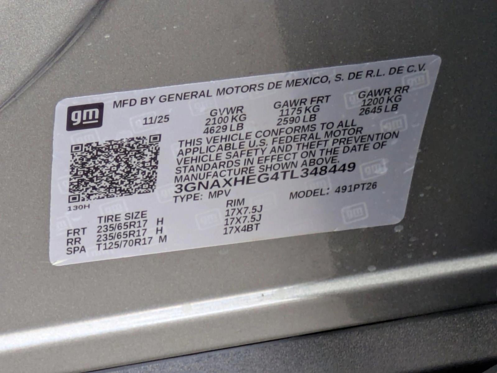 2026 Chevrolet Equinox LT