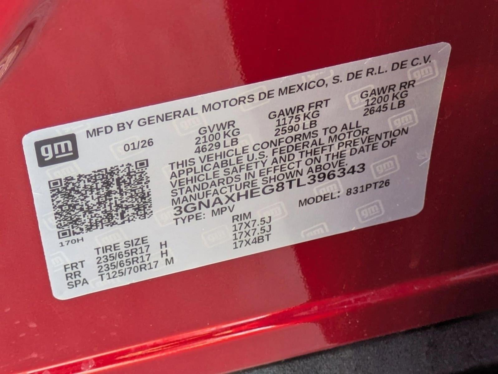 2026 Chevrolet Equinox LT