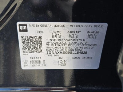 2025 Chevrolet Equinox LT
