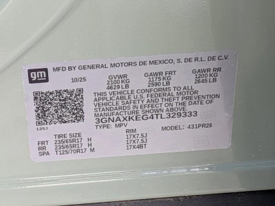 2026 Chevrolet Equinox ACTIV