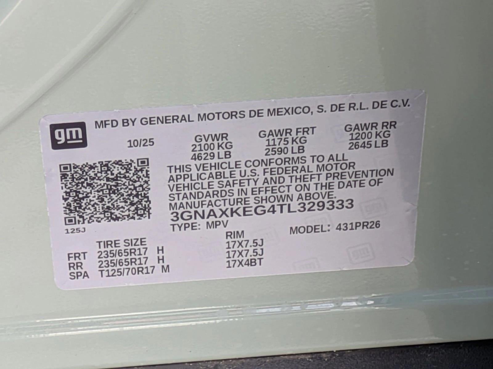 2026 Chevrolet Equinox ACTIV