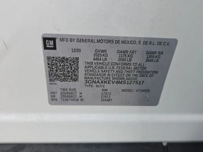 2021 Chevrolet Equinox LT