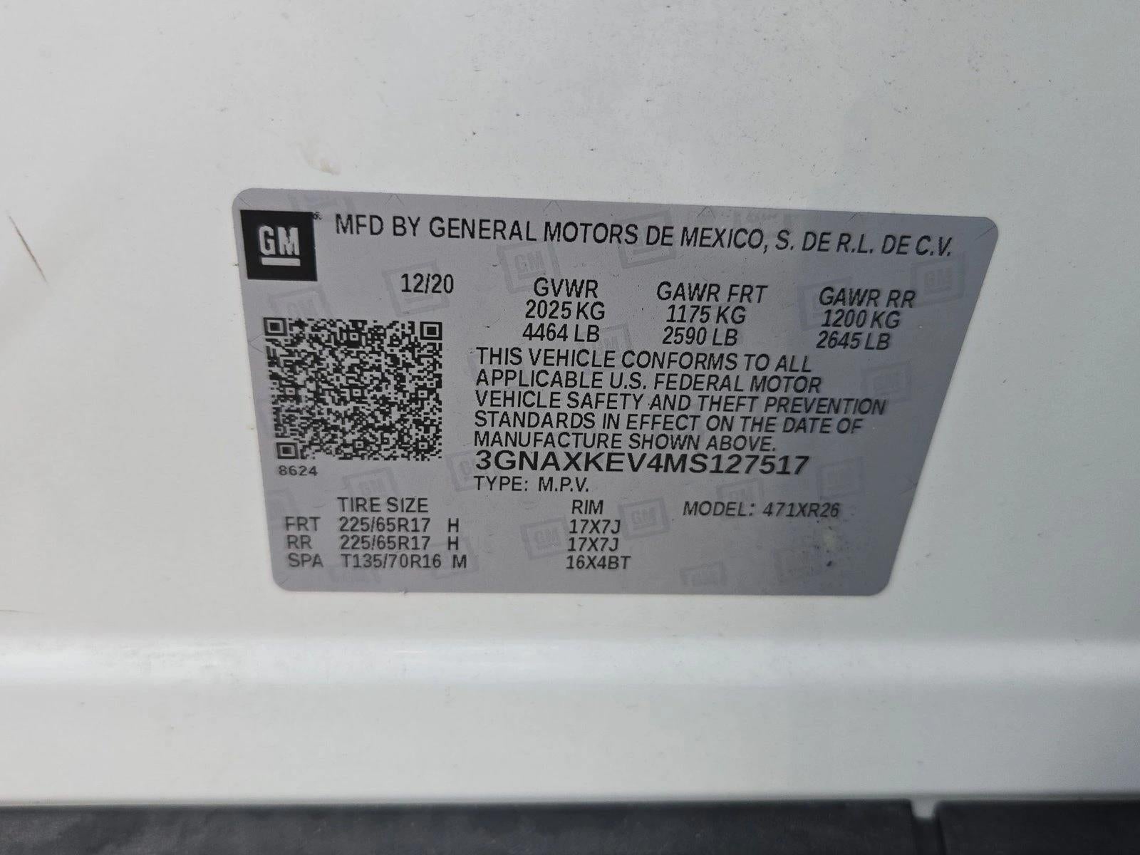 2021 Chevrolet Equinox LT