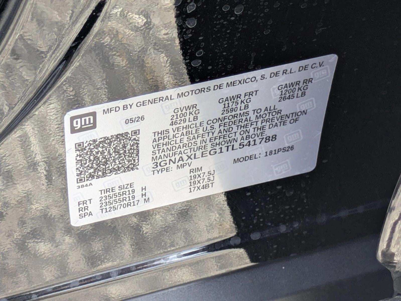 2026 Chevrolet Equinox RS