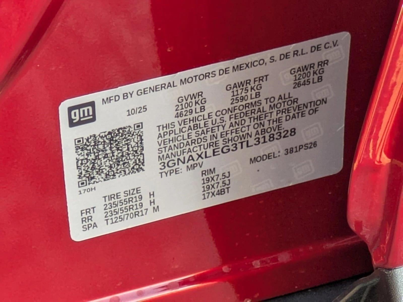 2026 Chevrolet Equinox RS