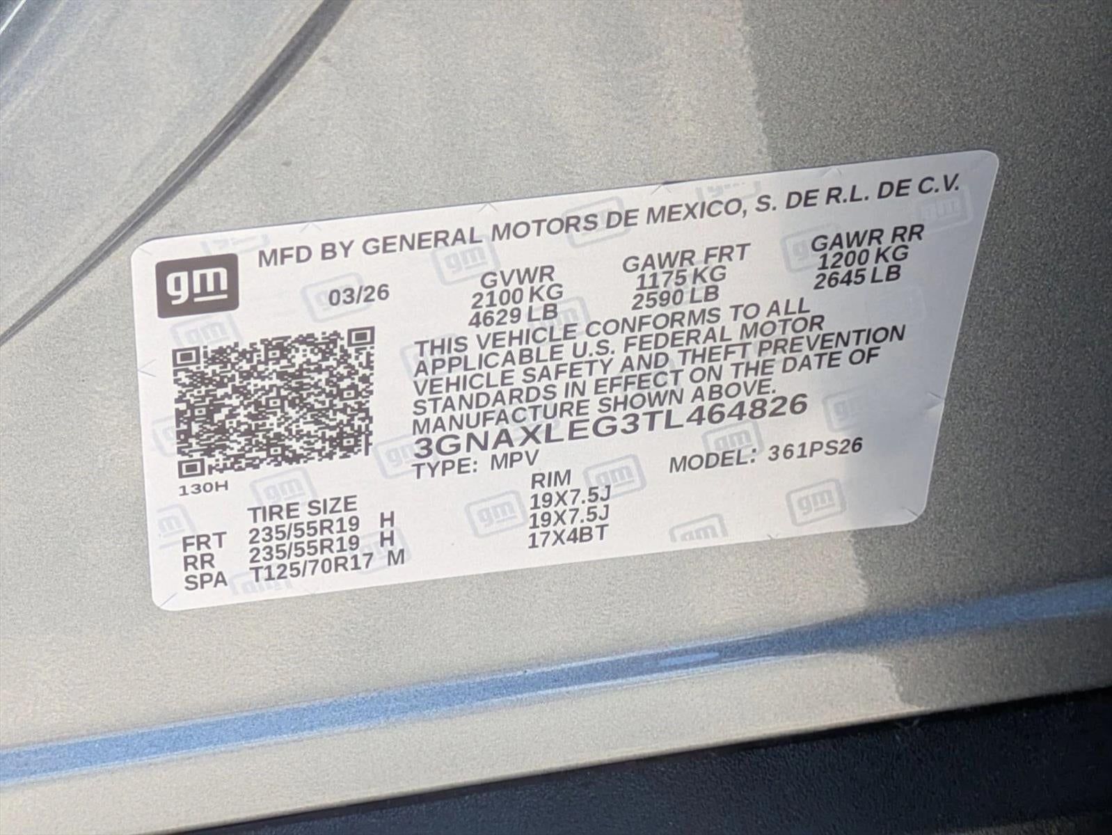 2026 Chevrolet Equinox RS
