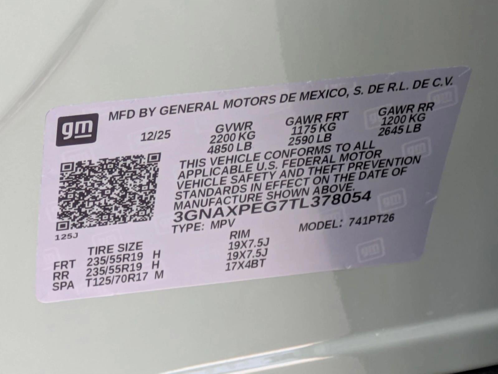 2026 Chevrolet Equinox LT