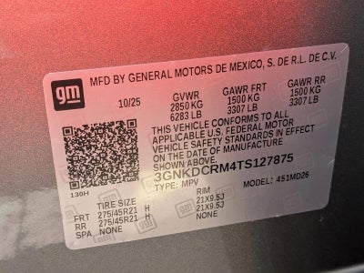 2026 Chevrolet Blazer EV RS