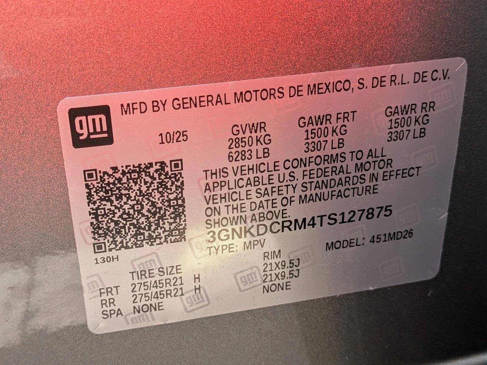 2026 Chevrolet Blazer EV RS