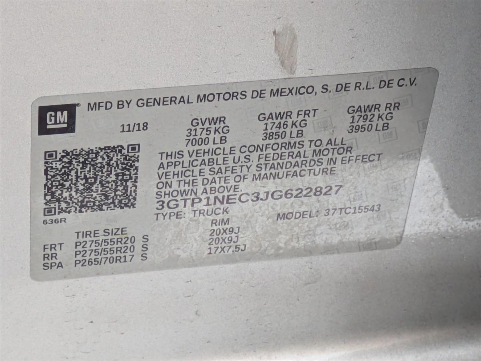 2018 GMC Sierra 1500 SLT