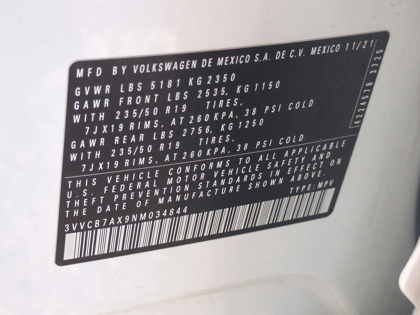 2022 Volkswagen Tiguan SE R-Line Black