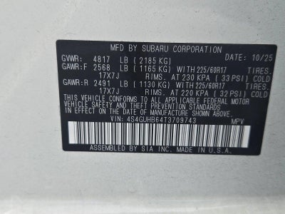 2026 Subaru Crosstrek Base