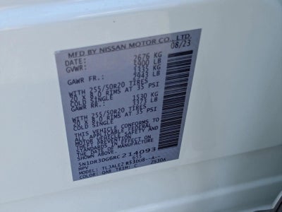 2024 Nissan Pathfinder Platinum FWD