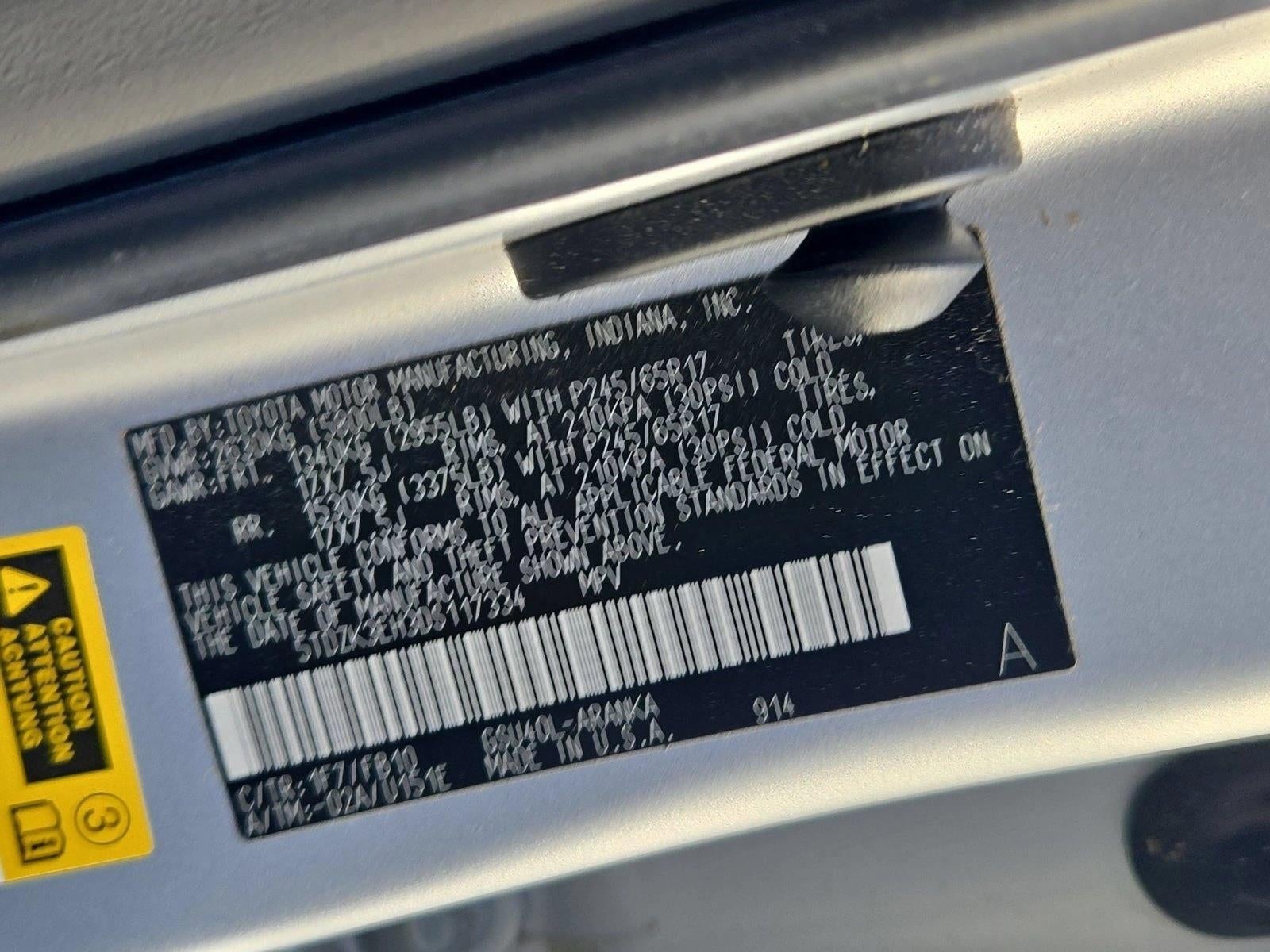 2013 Toyota Highlander NA