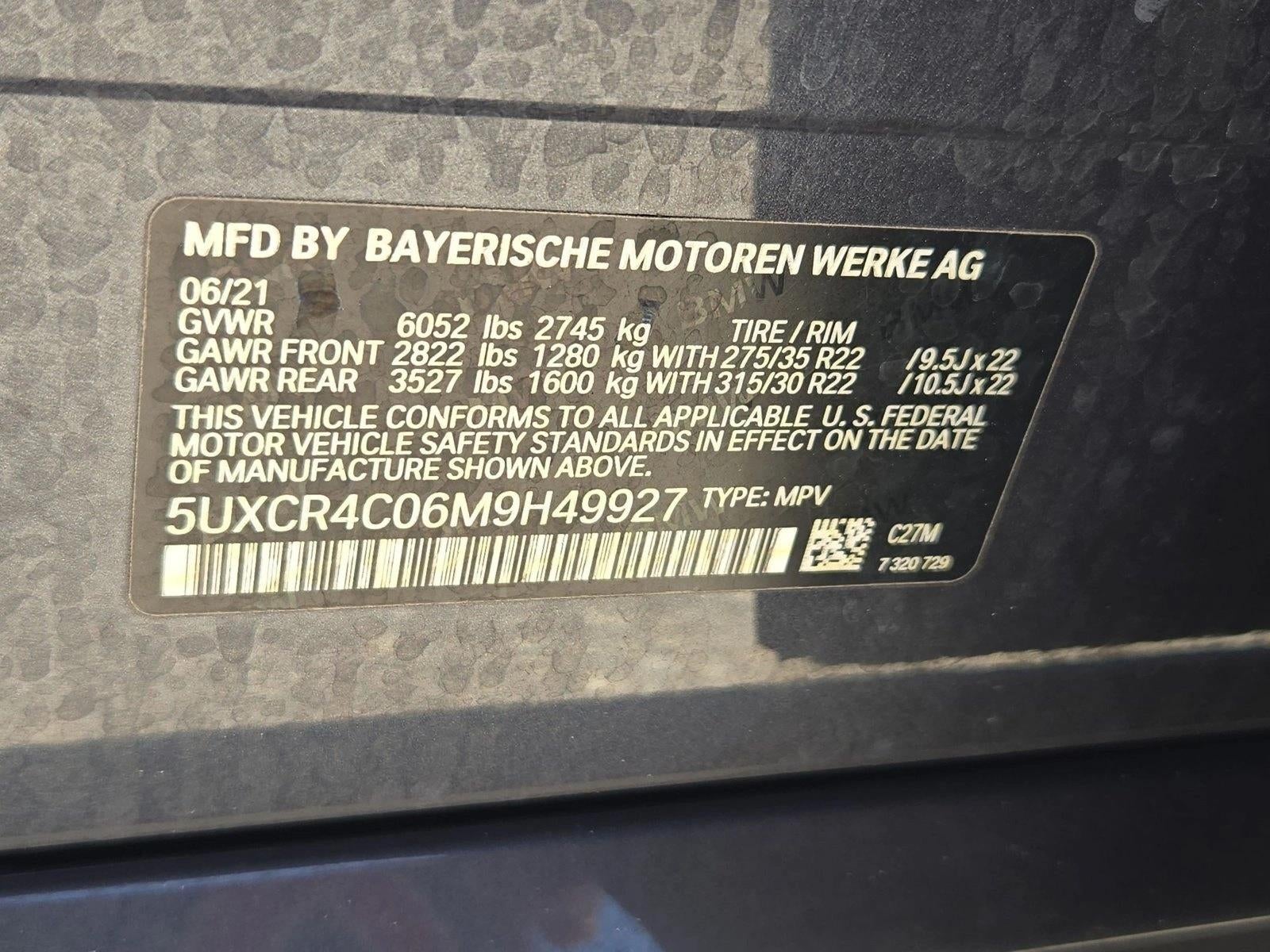 2021 BMW X5 sDrive40i
