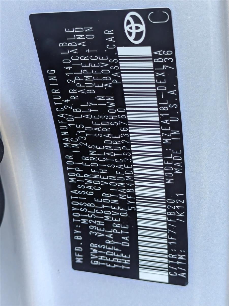 2025 Toyota Corolla LE