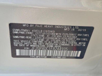 2015 Subaru XV Crosstrek Premium