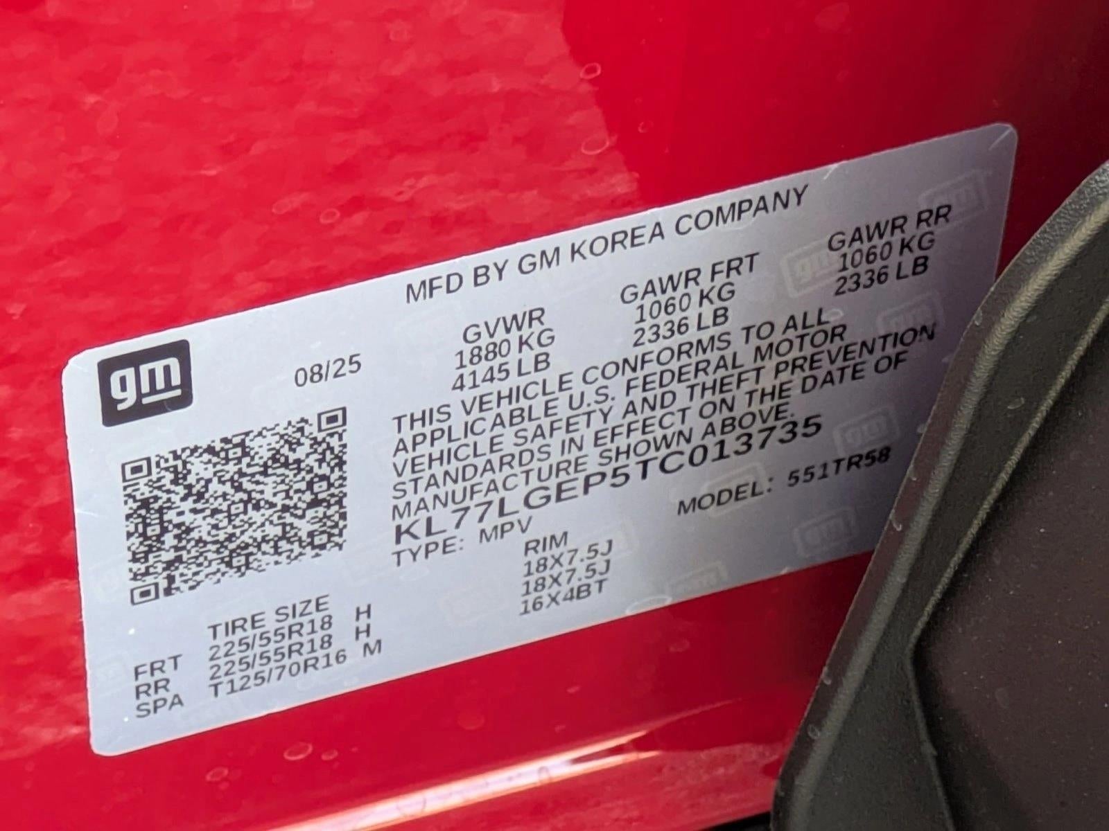 2026 Chevrolet Trax 1RS