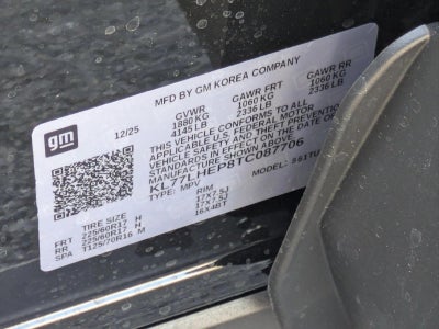 2026 Chevrolet Trax LT