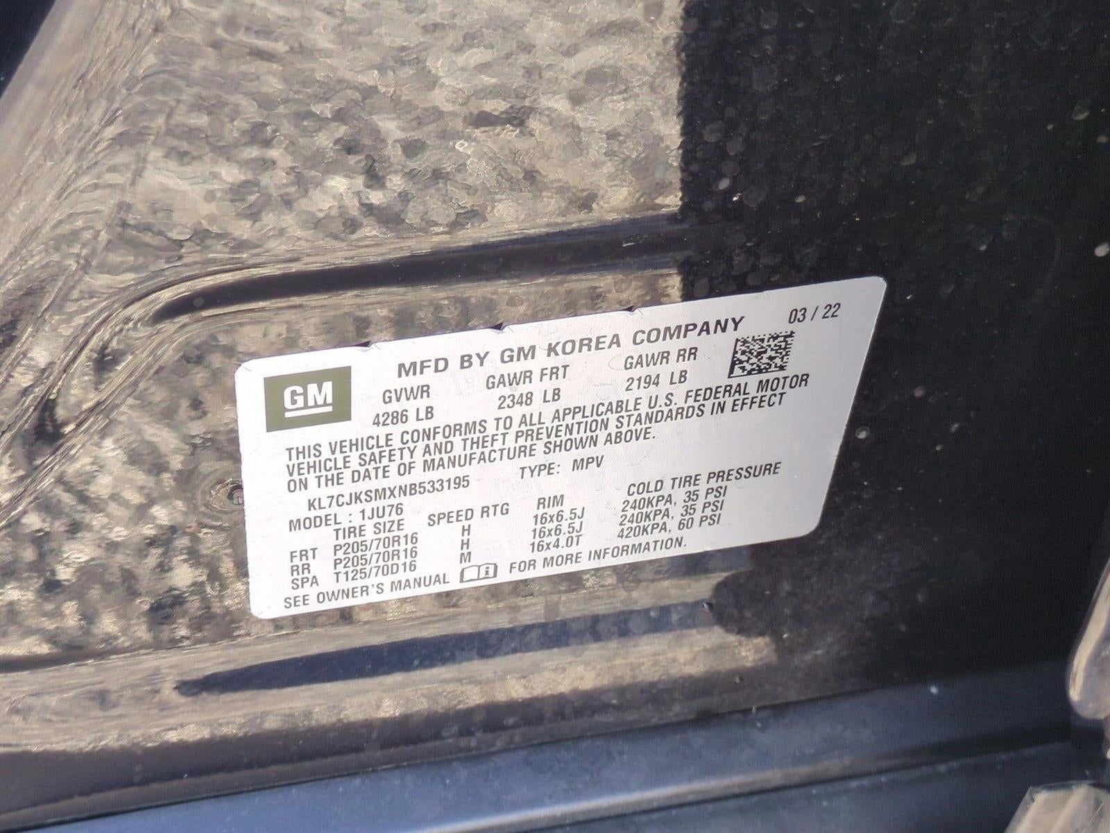 2022 Chevrolet Trax LS