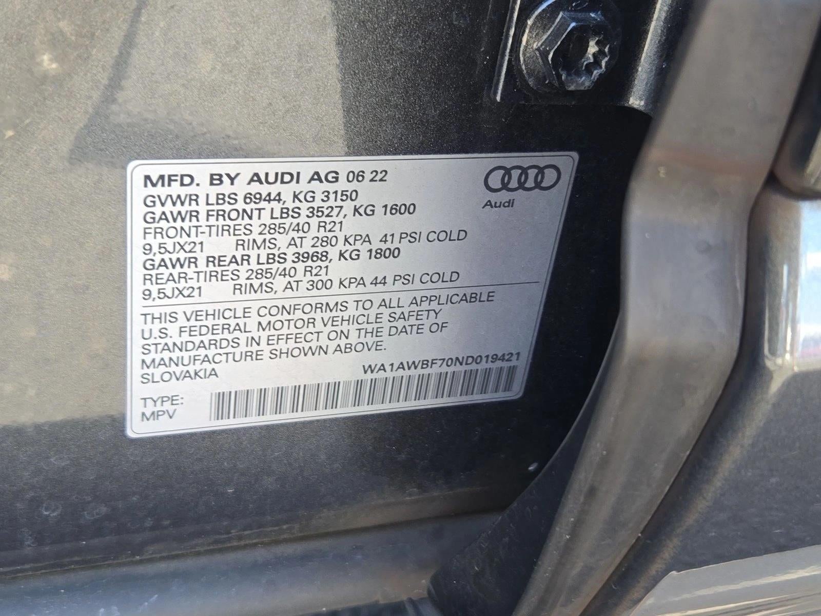 2022 Audi SQ7 Premium Plus - Photo 25