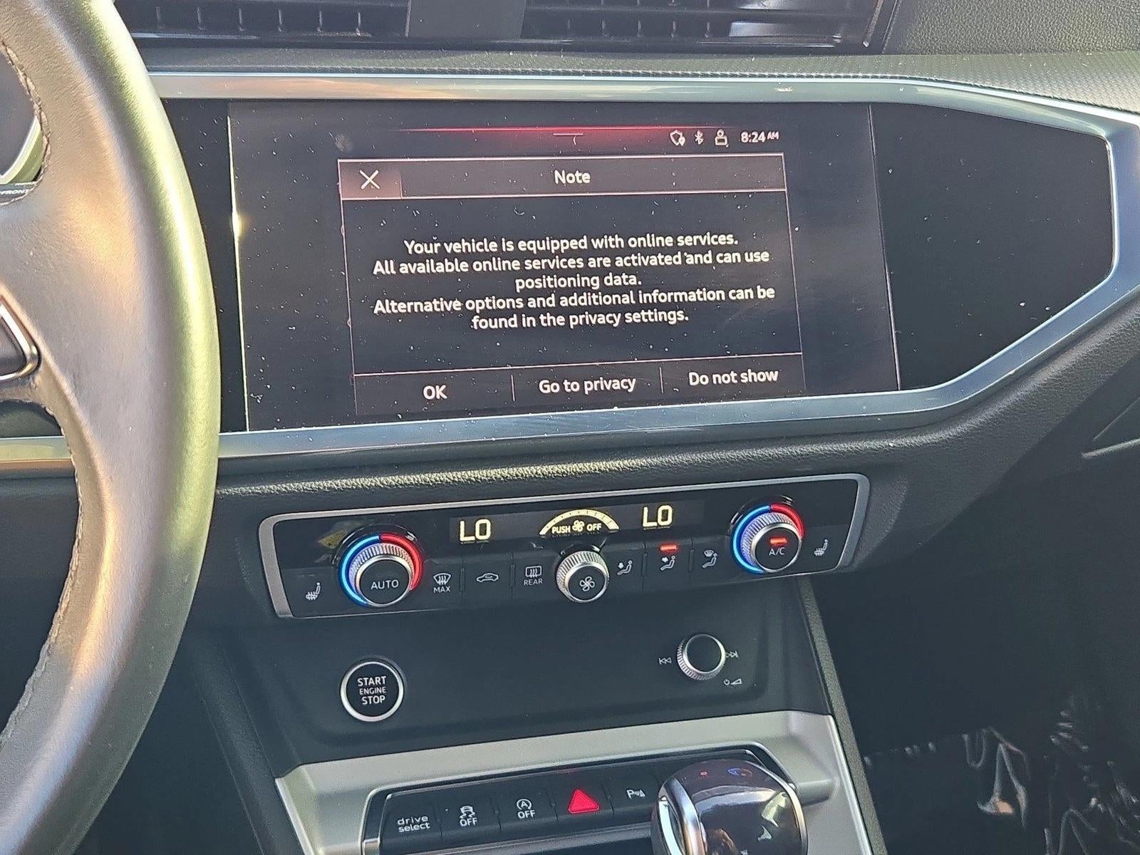 2022 Audi Q3 Premium 45 TFSI S line quattro Tiptronic