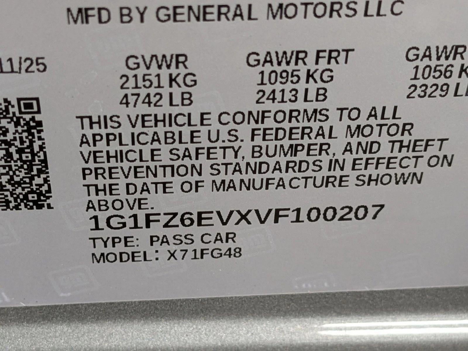 2027 Chevrolet Bolt RS