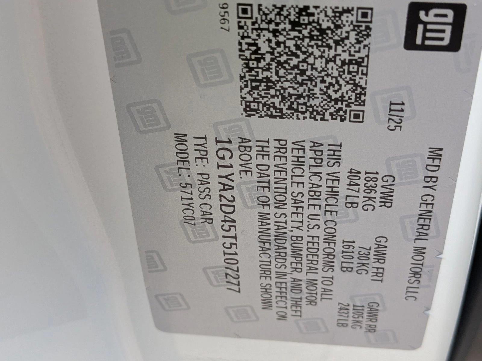 2026 Chevrolet Corvette Stingray 1LT