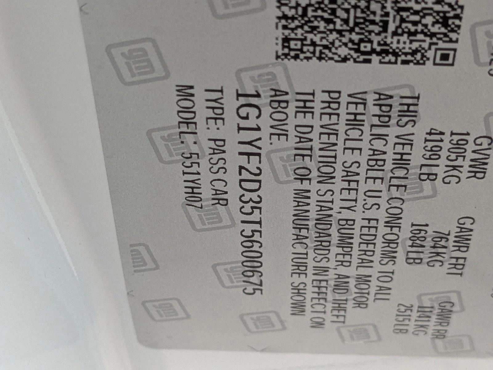 2026 Chevrolet Corvette Z06 3LZ