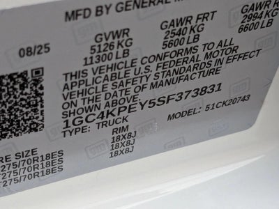 2025 Chevrolet Silverado 2500 HD LTZ