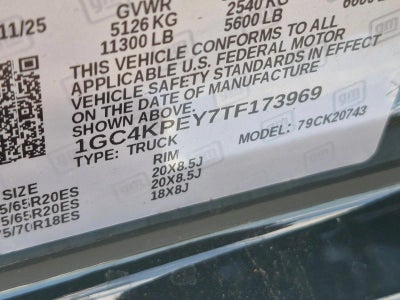 2026 Chevrolet Silverado 2500 HD LTZ