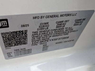 2025 Chevrolet Silverado 2500 HD LTZ