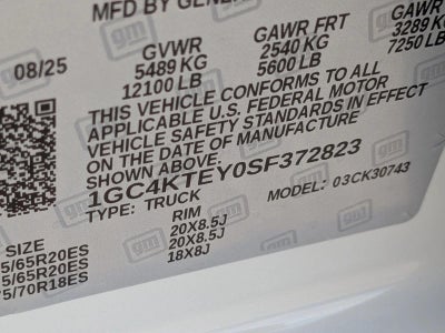 2025 Chevrolet Silverado 3500 HD LT