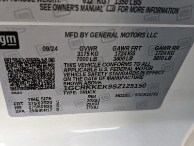 2025 Chevrolet Silverado 1500 LT (2FL)