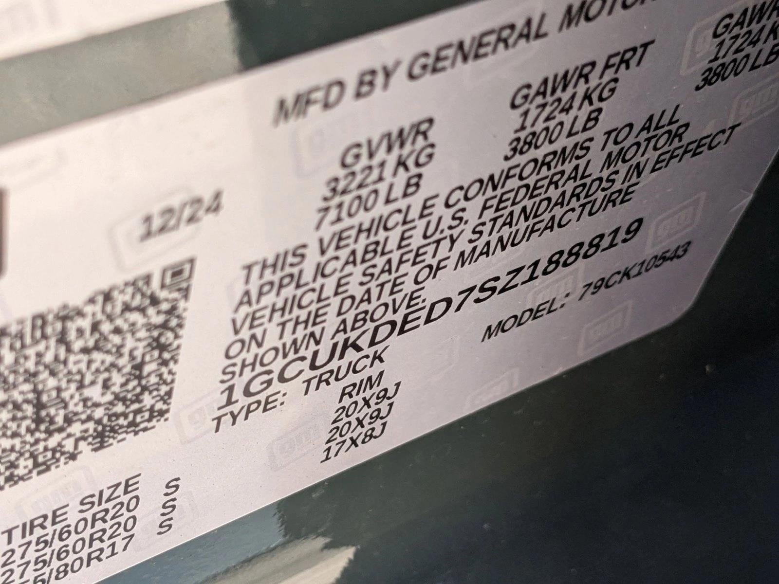 2025 Chevrolet Silverado 1500 LT