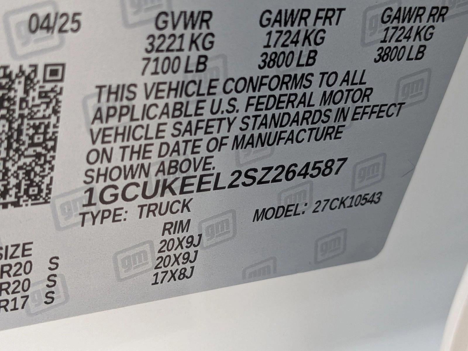 2025 Chevrolet Silverado 1500 RST