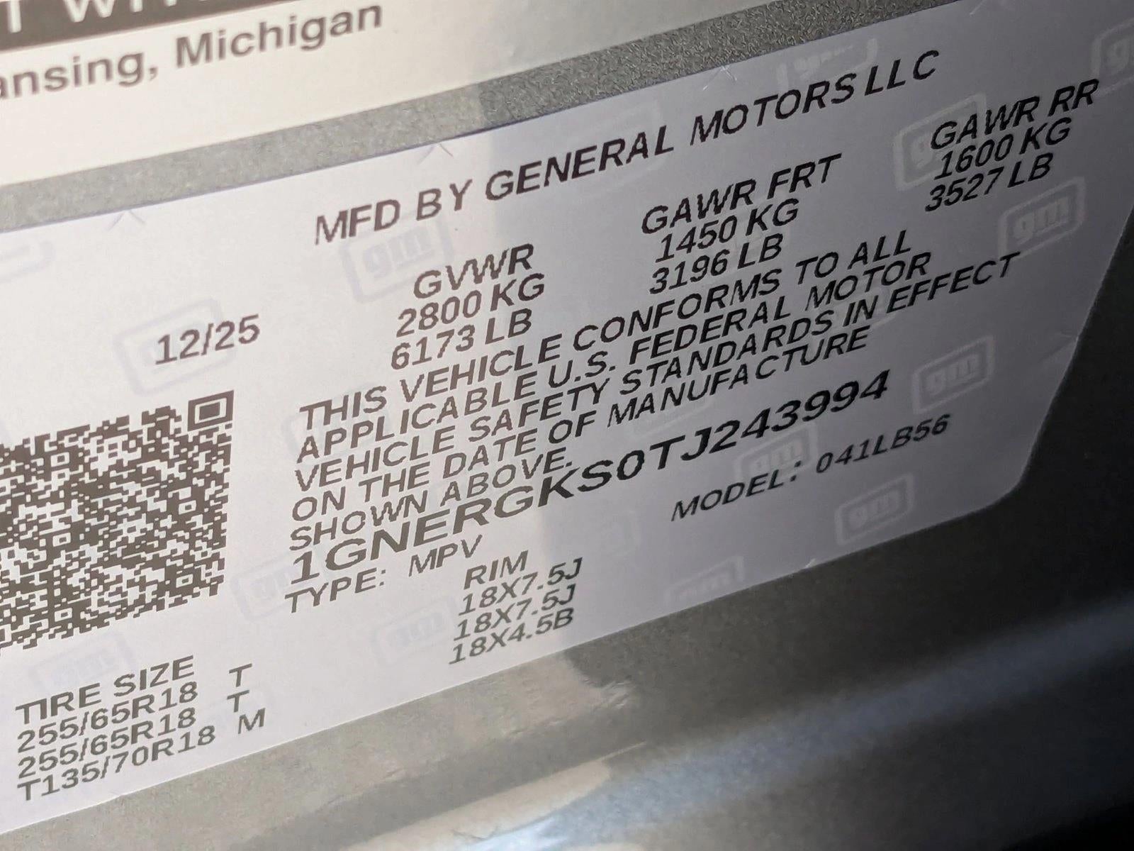 2026 Chevrolet Traverse LT