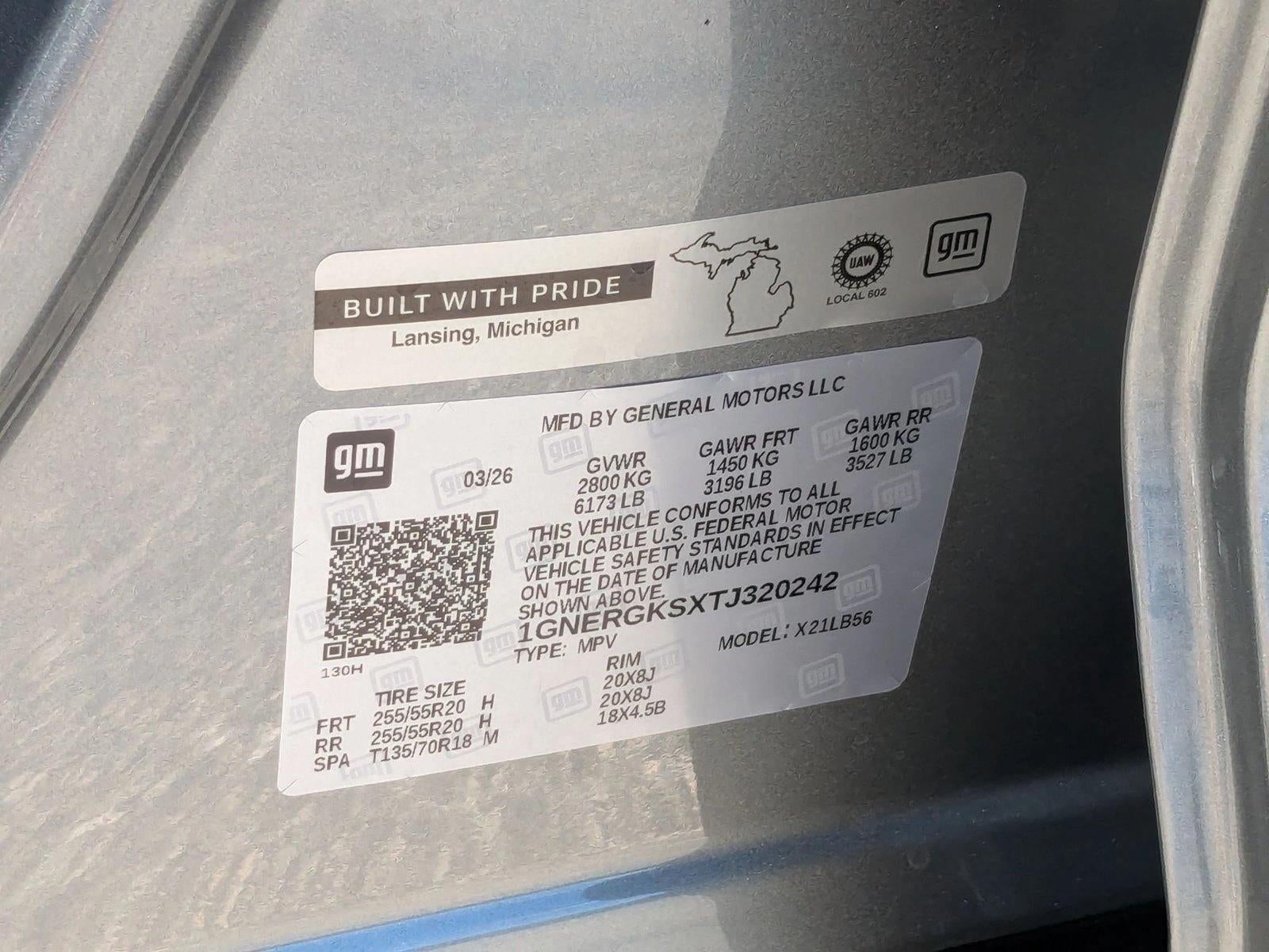 2026 Chevrolet Traverse LT