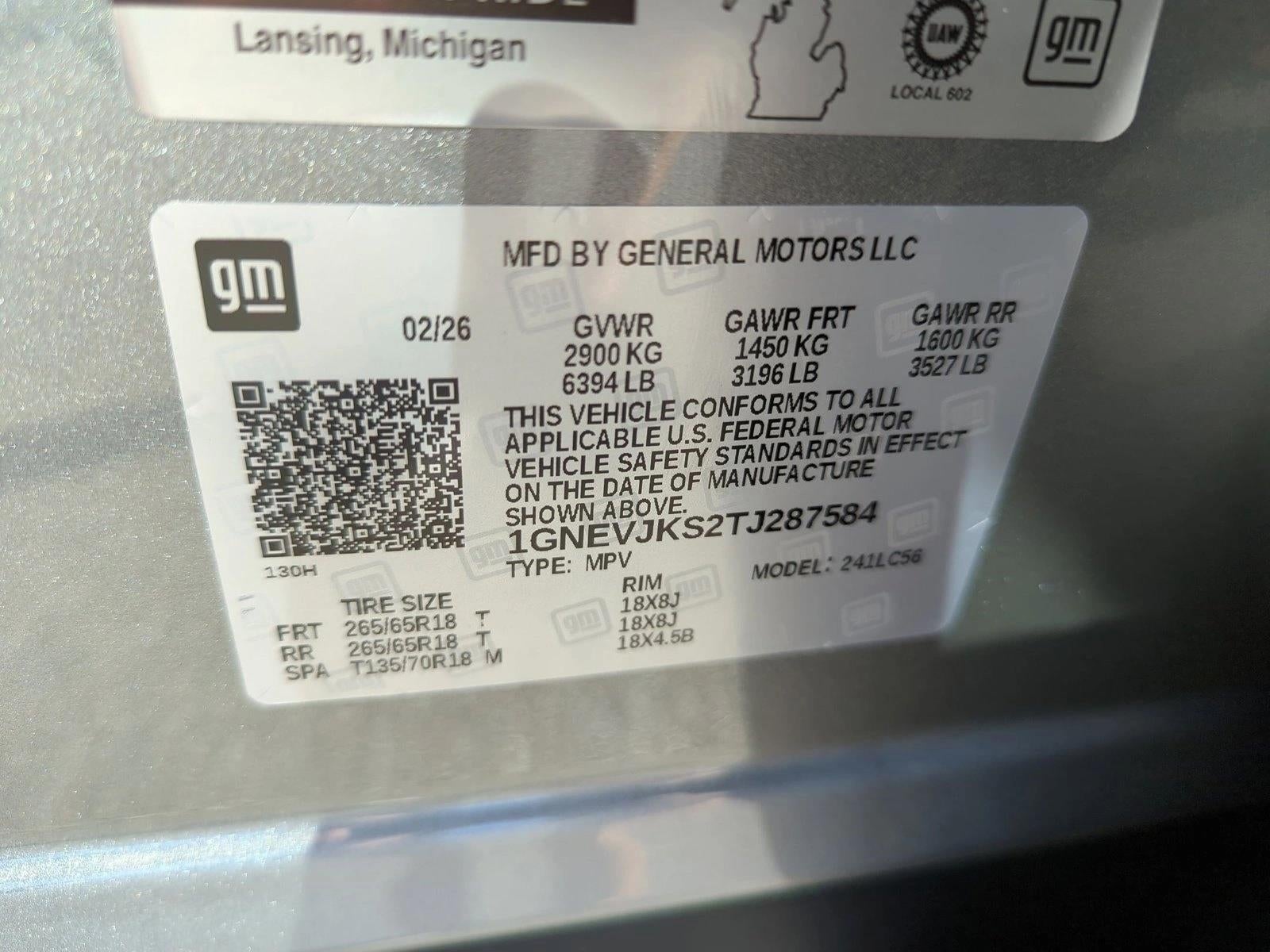 2026 Chevrolet Traverse Z71