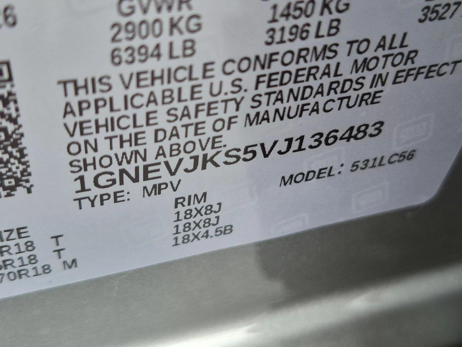 2027 Chevrolet Traverse Z71