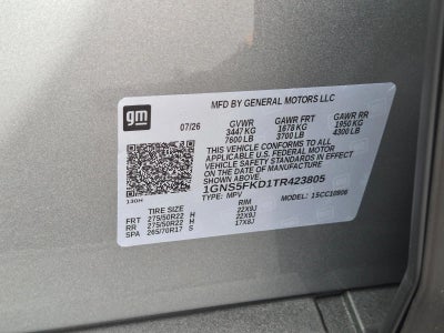 2026 Chevrolet Suburban Premier