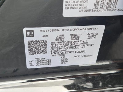 2026 Chevrolet Silverado 2500 HD LT