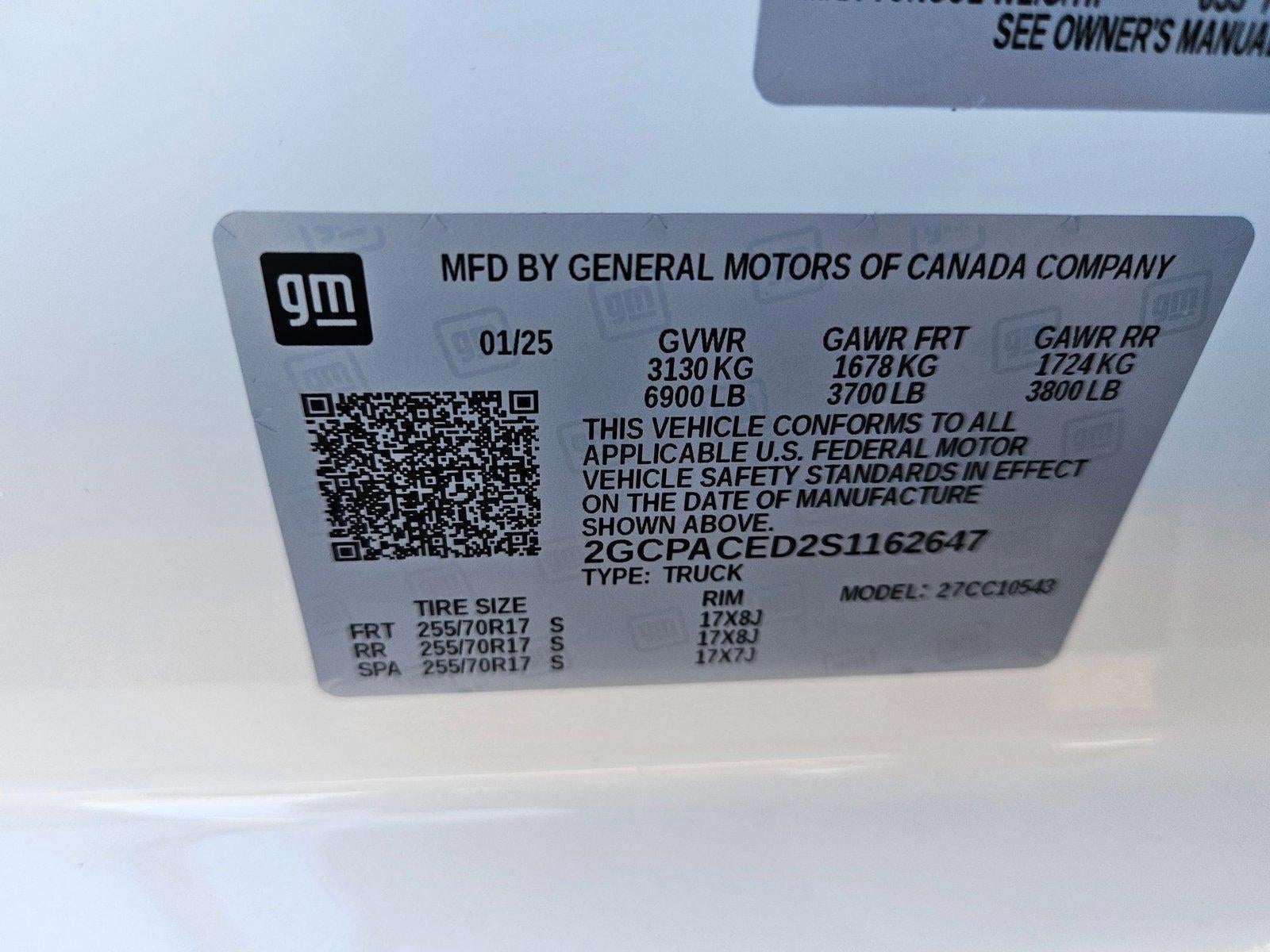 2025 Chevrolet Silverado 1500 LT