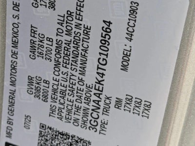 2026 Chevrolet Silverado 1500 WT