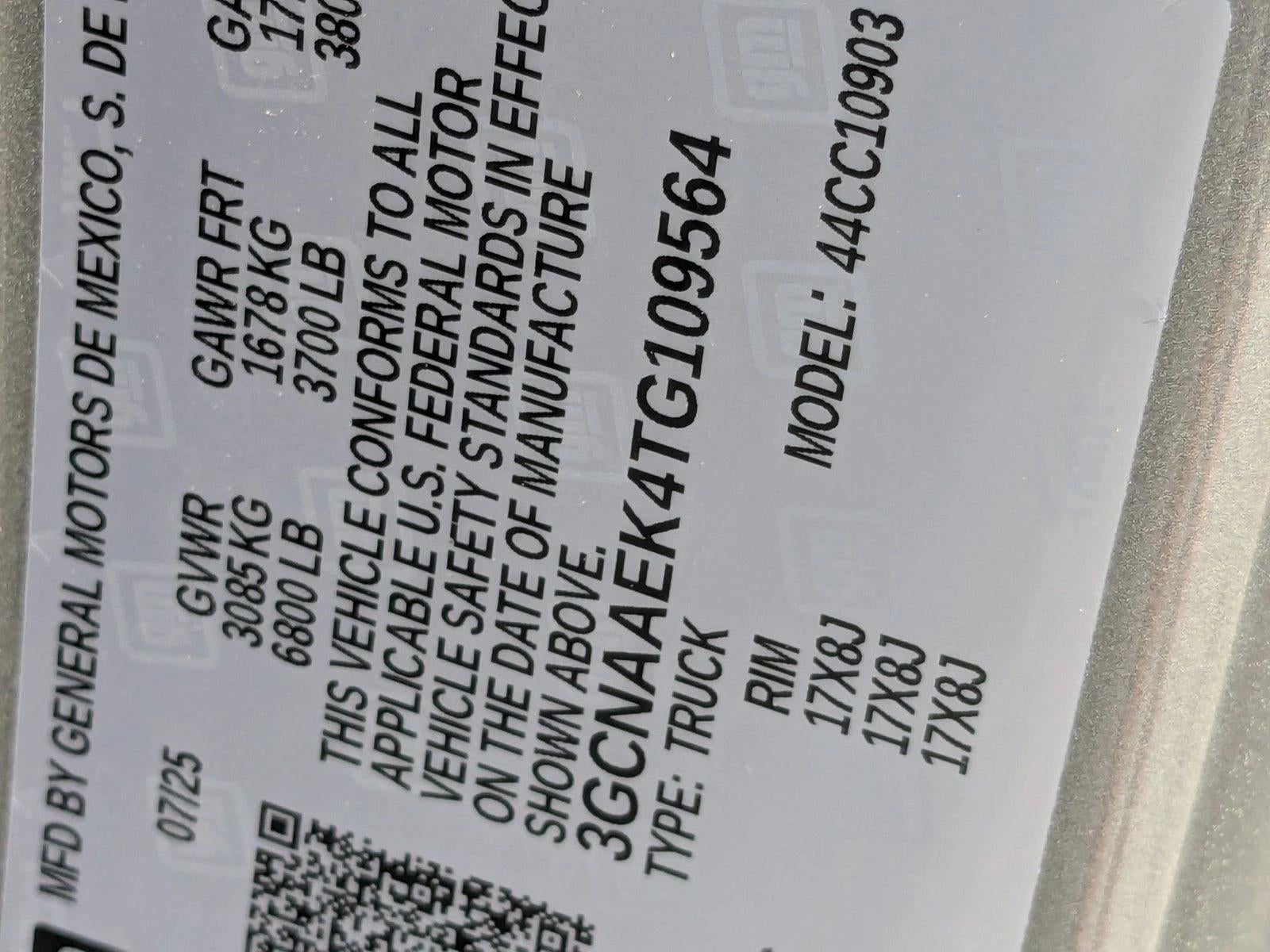 2026 Chevrolet Silverado 1500 WT