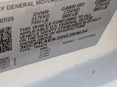 2025 Chevrolet Silverado 1500 WT