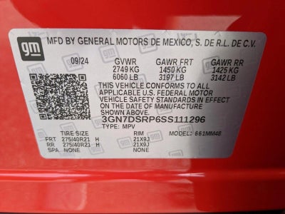 2025 Chevrolet Equinox EV RS