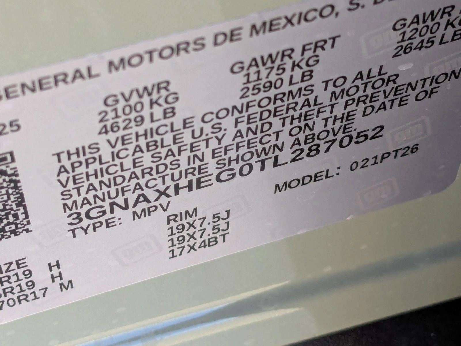 2026 Chevrolet Equinox LT